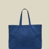 Zubehor Portuguese Flannel | Moleskin Tote Big Bag Marineblau