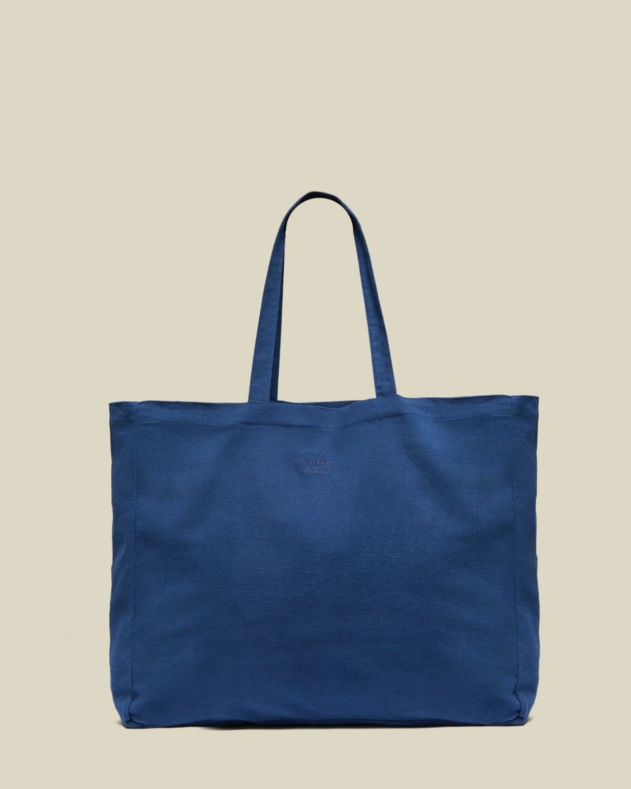 Zubehor Portuguese Flannel | Moleskin Tote Big Bag Marineblau