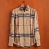 Kleidung Portuguese Flannel | Haselnuss-Check