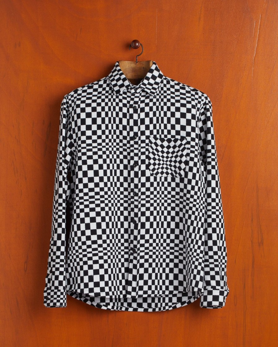 Kleidung Portuguese Flannel | Reisekachel Schwarz