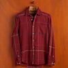 Kleidung Portuguese Flannel | Torso - Bordeaux