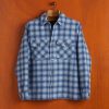 Kleidung Portuguese Flannel | Waffel-Overshirt Blau