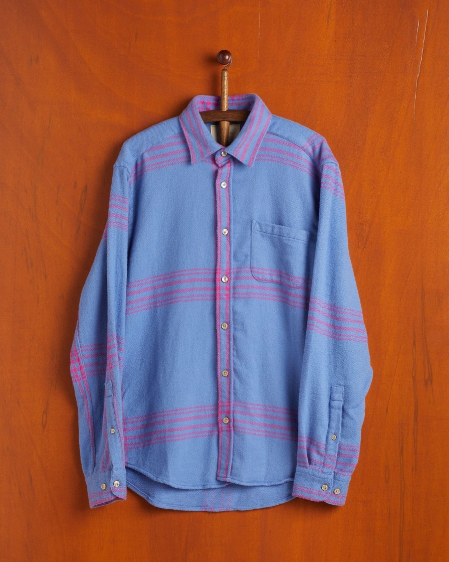 Kleidung Portuguese Flannel | Megs - Blau