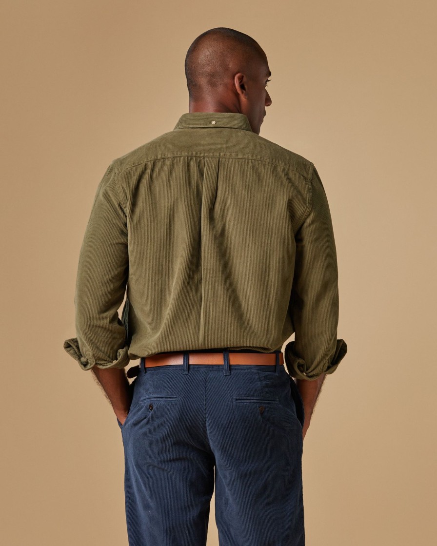 Kleidung Portuguese Flannel | Lobo - Olive