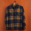 Kleidung Portuguese Flannel | Kariertes Trikot-Overshirt