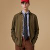 Kleidung Portuguese Flannel | Teca - Olive