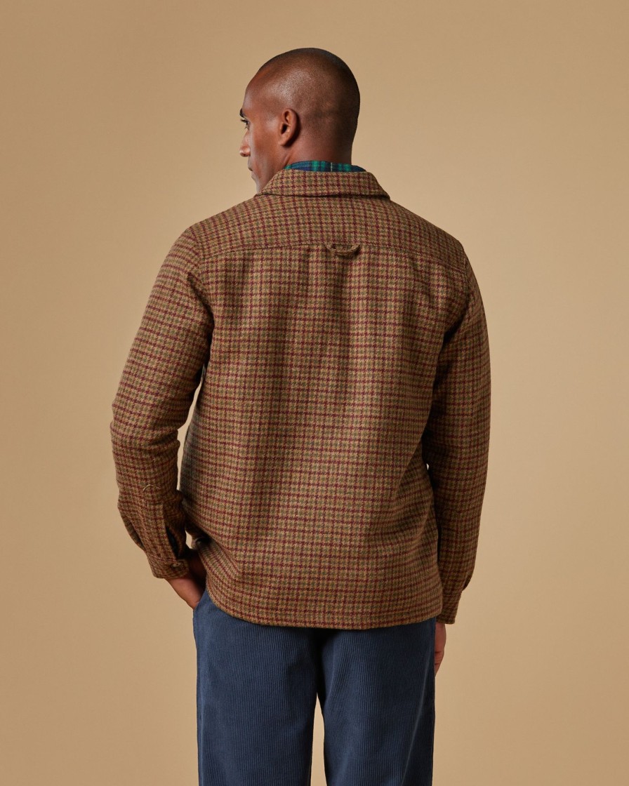 Kleidung Portuguese Flannel | Valle Overshirt - Wald