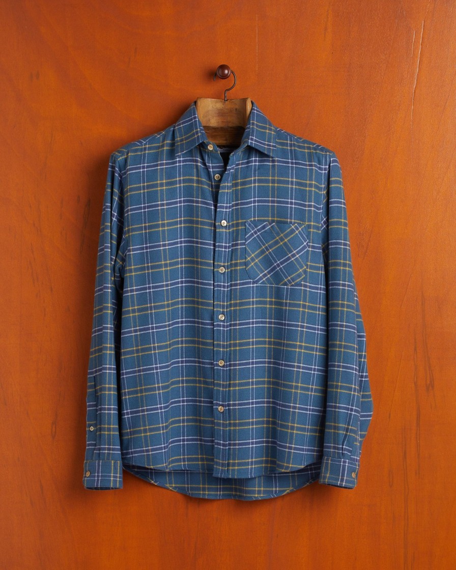 Kleidung Portuguese Flannel | Blaues Wasser