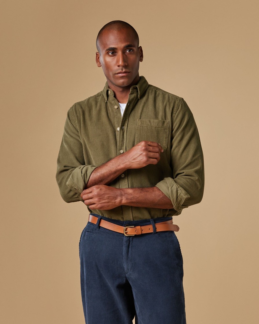 Kleidung Portuguese Flannel | Lobo - Olive