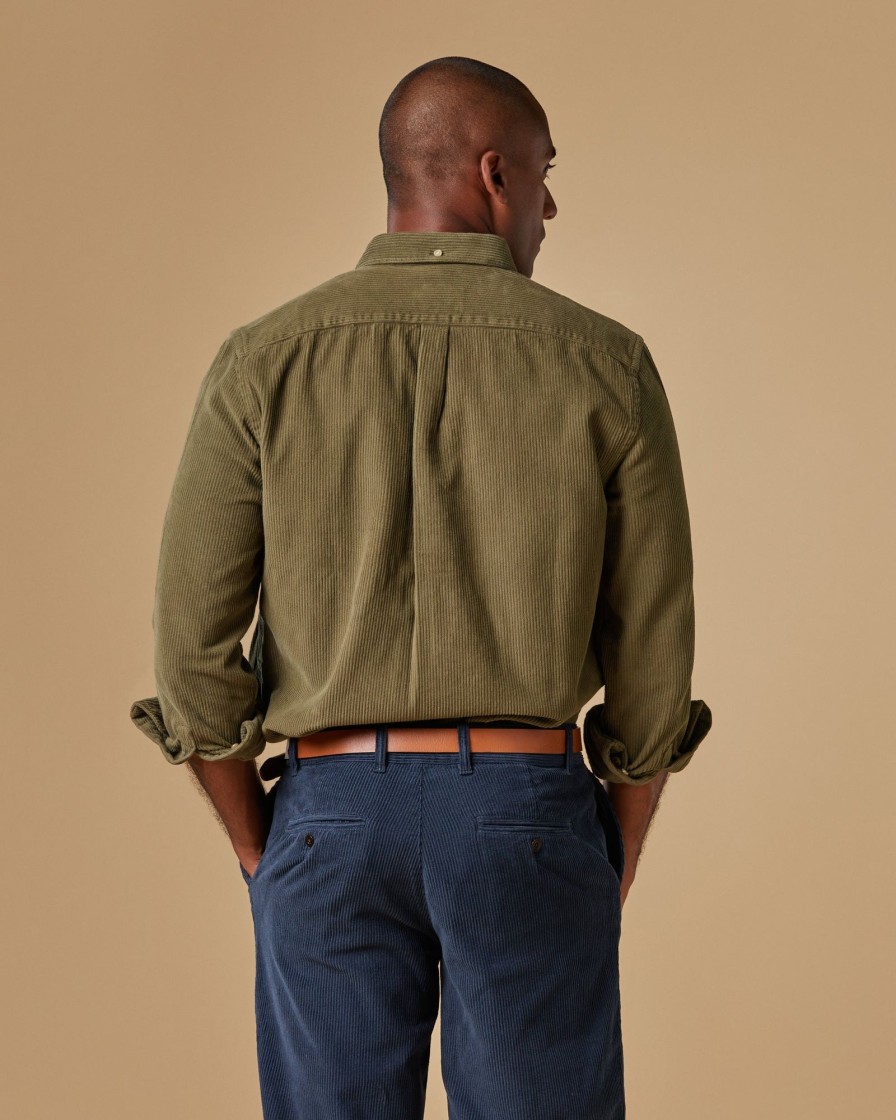 Kleidung Portuguese Flannel | Lobo - Olive