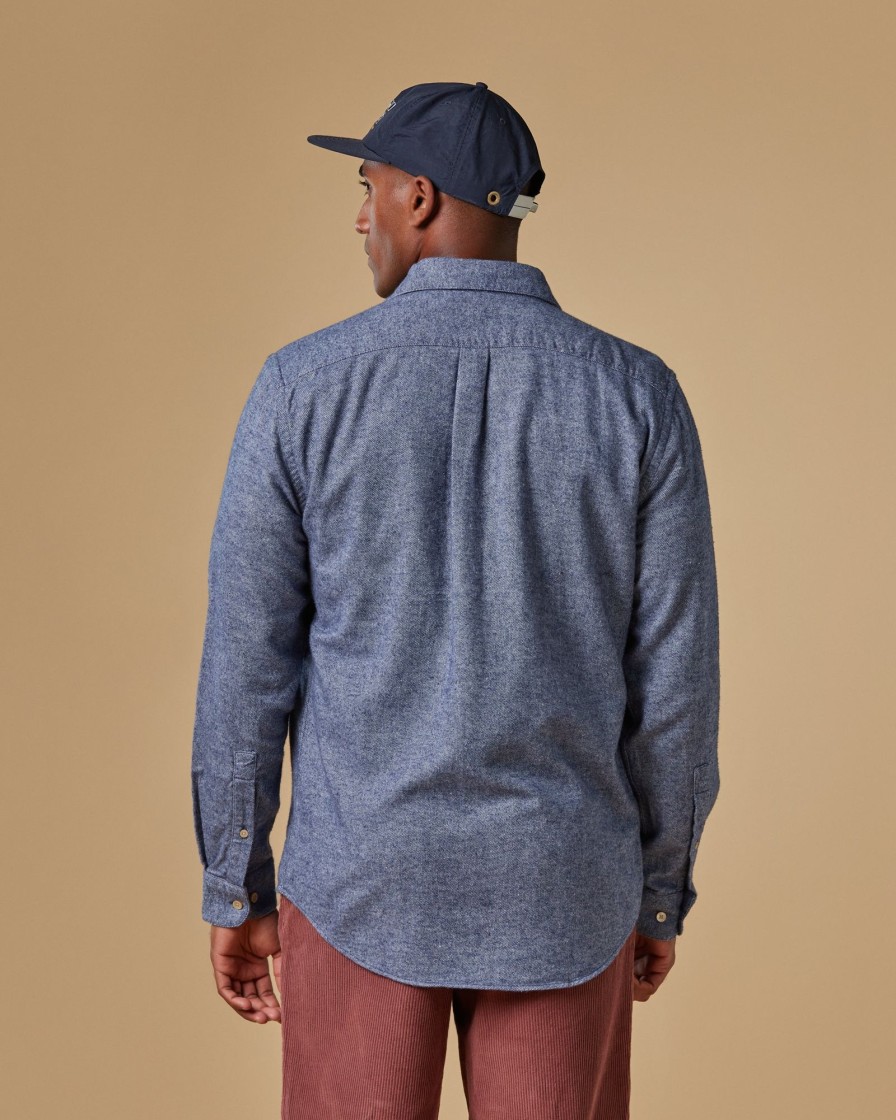 Kleidung Portuguese Flannel | Teca - Indigo