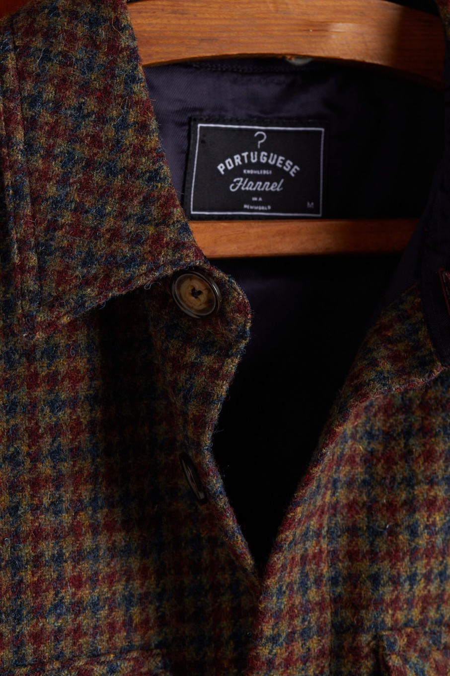 Kleidung Portuguese Flannel | Valle Overshirt - Ozean