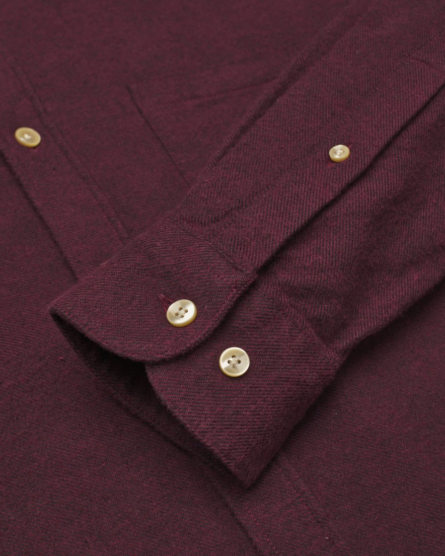 Kleidung Portuguese Flannel | Teca - Bordeaux