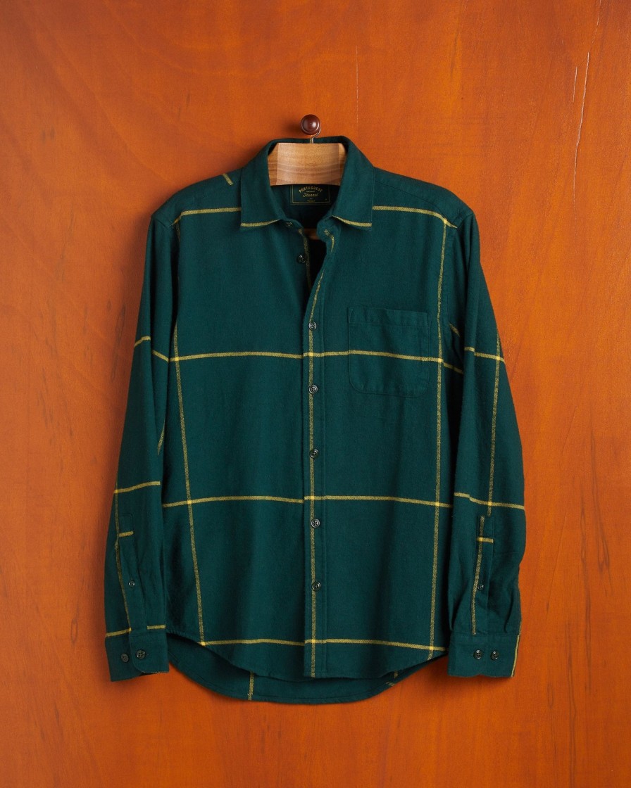 Kleidung Portuguese Flannel | Ste Grun/Gelb